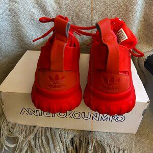 Adidas Originals Tubular X Red AQ5452 2015 Shoes Sneakers Mens US Size 10 1/2